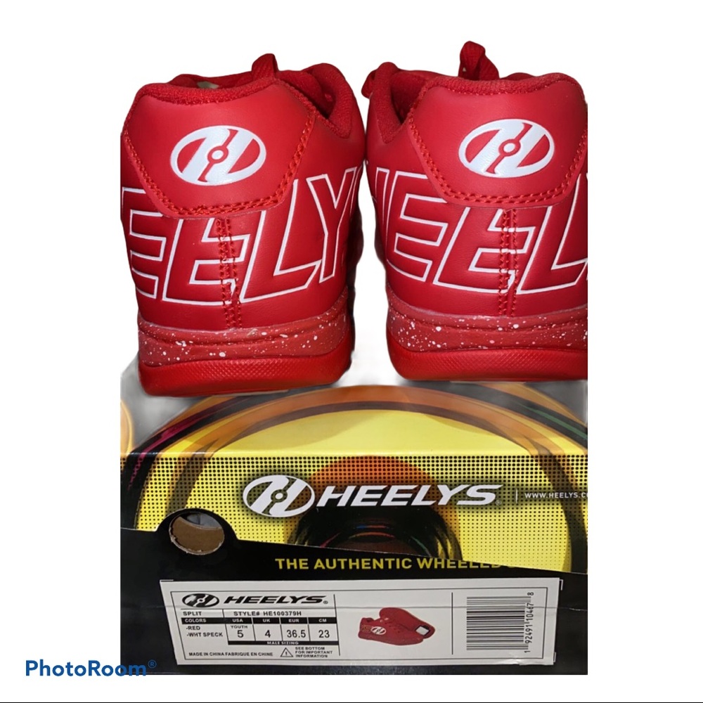 Boys Heelys Red Size 5